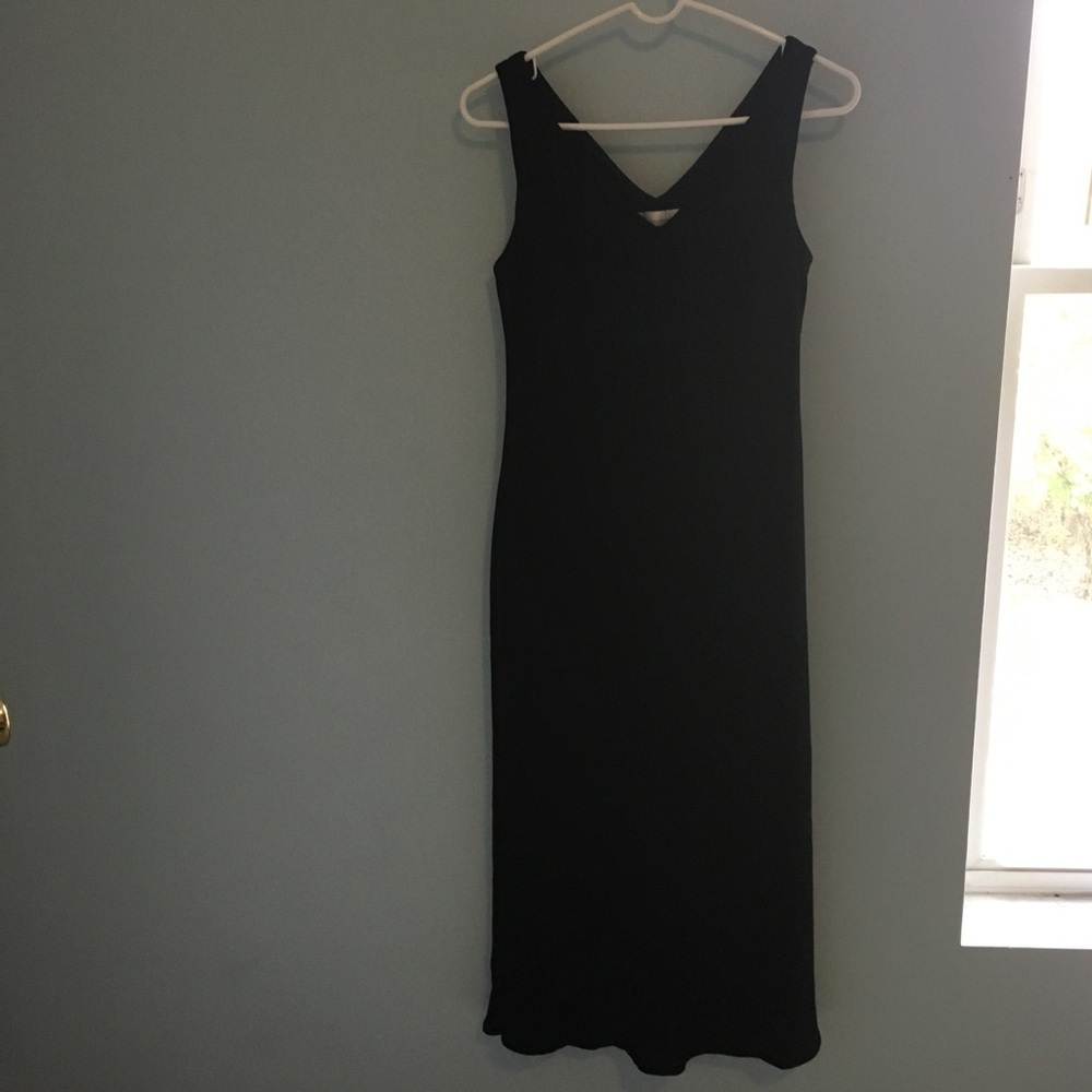 Black Sparkle Shift Dress